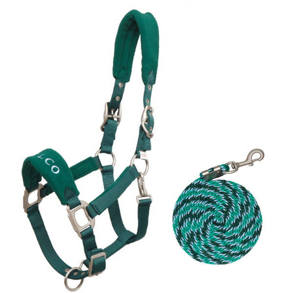 FLEECE HALTER & LEAD