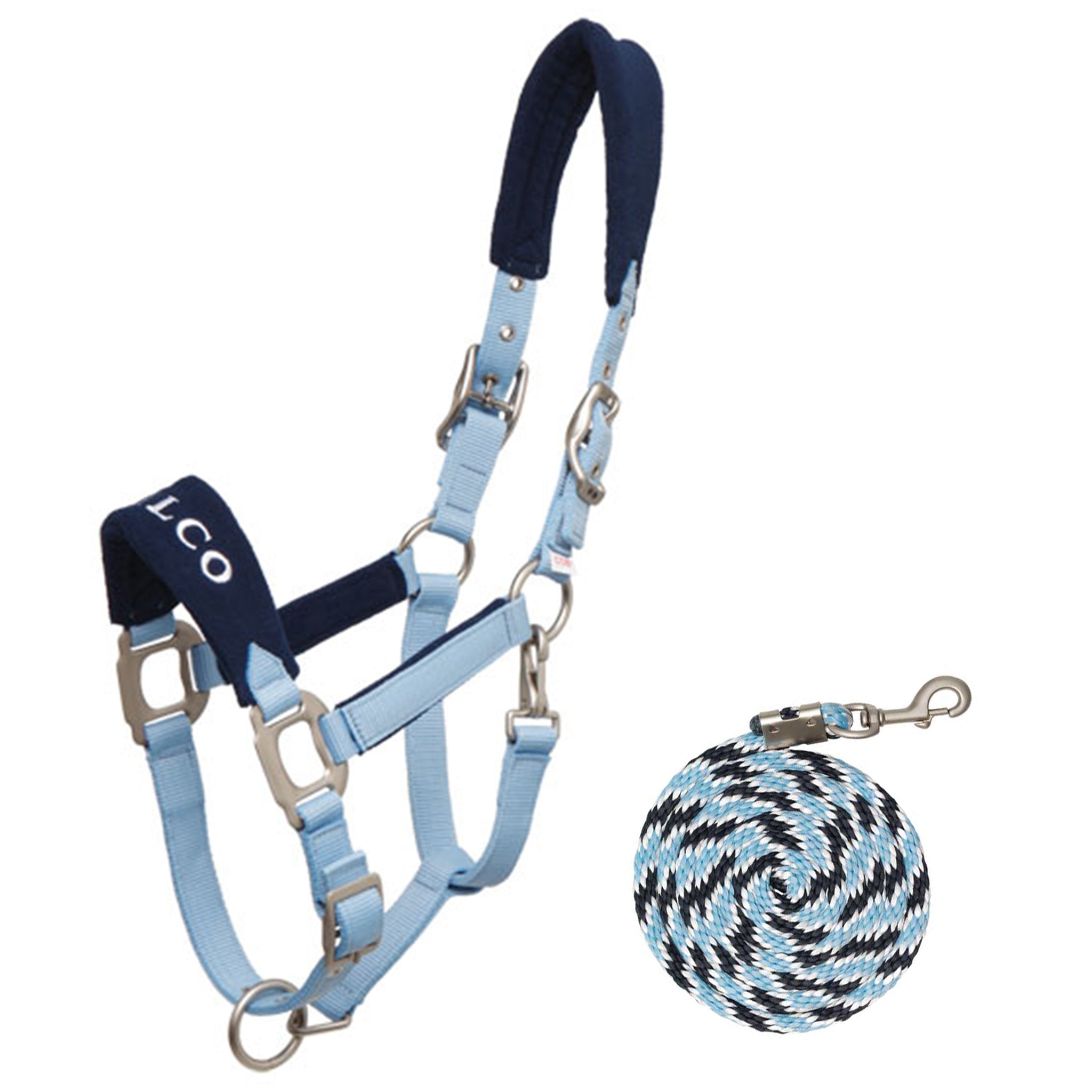 FLEECE HALTER & LEAD