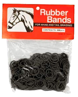 LARGE PLAITING ELASTICS